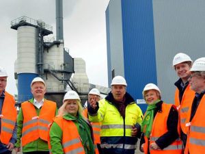 Besuch Biomassekraftwerk Goch
